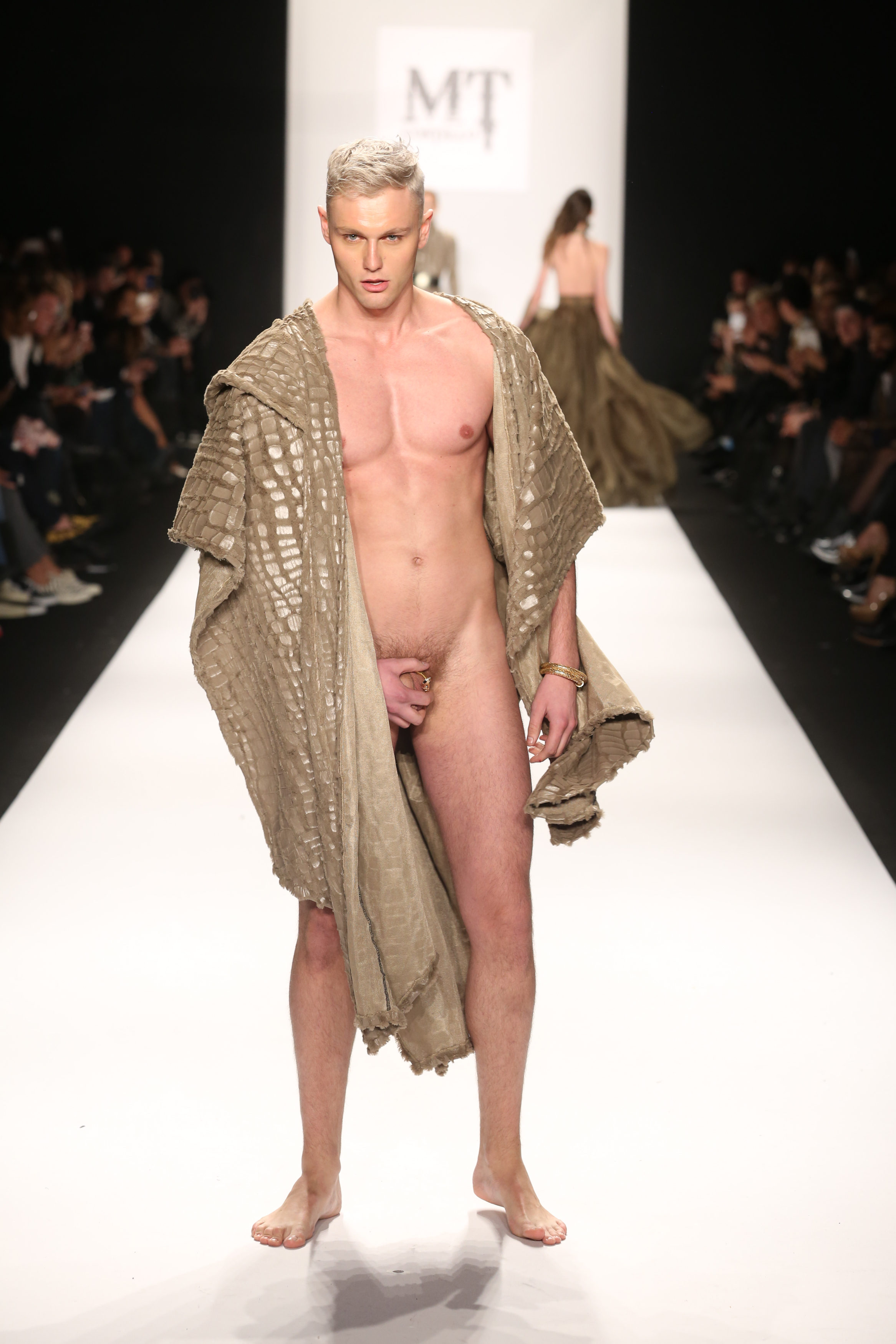 Nude Male Model Causes Controversy With Fashion Week Orchestrators