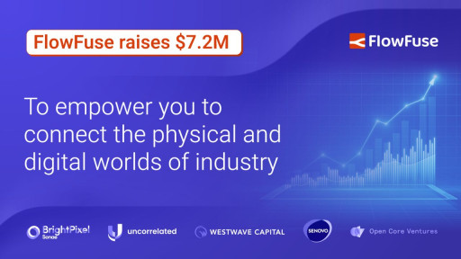 FlowFuse Secures $7.2 Million Investment to Drive End-to-End Industrial Data Applications - Revolutionizing Connectivity, Workflows, and Integrated AI for Operational Excellence
