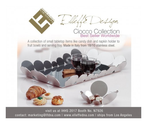 International Home and Housewares Show 2017 is the Official Launch for Elleffe Design Luxury Stainless Steel