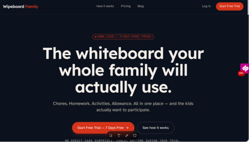 Wipeboard Launches Family Wipeboard, a Shared Digital Whiteboard Built for the Way Households Actually Run