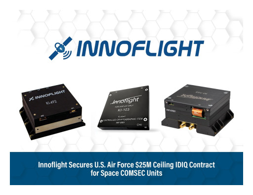 Innoflight Secures U.S. Air Force $25M Ceiling IDIQ Contract for Space COMSEC Units