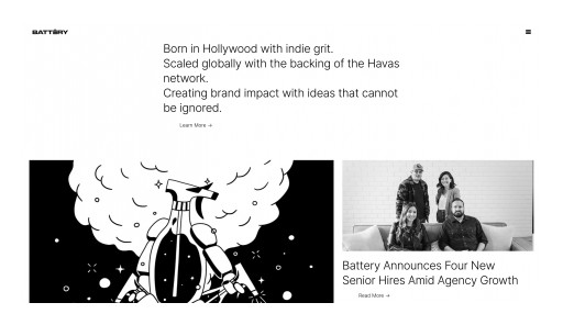 Battery Launches New Website