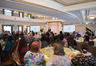 Summer Charity Coalition luncheon hosted by the Church of Scientology at the Fort Harrison Crystal Ballroom 