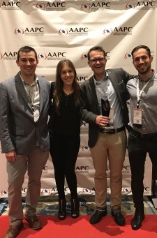 IVC Team at Pollie Award Ceremony