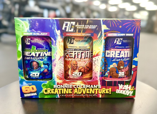 Ronnie Coleman Signature Series Launches Creatine Adventure, Introducing a Bold New Era for the Legendary Brand