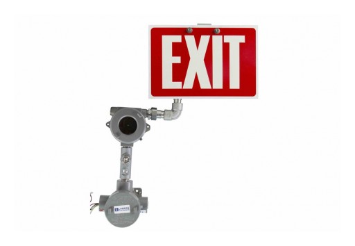 Larson Electronics Releases Explosion-Proof LED Exit Sign, CID1&2, IP65, 120V-277V AC, 8-Inch Letters