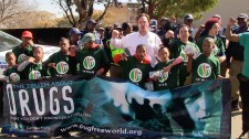 Marching for a drug-free Sophiatown