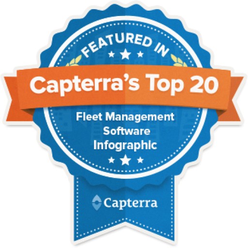 RASTRAC Listed on Capterra's Infographic for "Top 20 Most Popular Fleet Management Software Solutions"