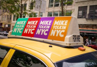 Mike Tolkin For Mayor Signage