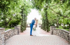 Happy Newlyweds at Stonebridge Manor by Wedgewood Weddings