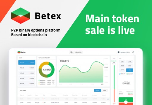 Blockchain P2P Binary Options Platform Betex Improves Token Sale Conditions for Contributors