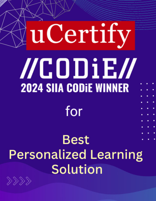 uCertify Recognized by SIIA as the Best Personalized Learning Solution