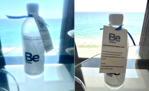 Greene Concepts Be Water(TM) Selected for Inclusion in Celebrity "Everyone Wins" Nominee Gift Bags