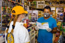 Getting out the word around Greater L.A. on what people can do to keep themselves and others well.