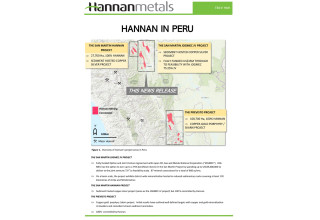 Hannan Metals Ltd., Monday, August 9, 2021, Press release picture