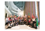 Youth delegates to the 13th annual International Human Rights Summit at United Nations Headquarters