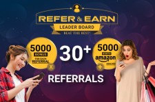 Win at Refer & Earn Leaderboard in Adda52 Rummy