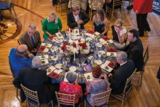 Guests at the Fifth Annual Chefs' Showcase at the Fort Harrison in Clearwater, Florida 