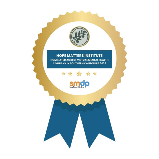 Hope Matters Institute Nominated for Best Virtual Mental Health Company in Southern California