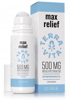 TerraVita CBD Max Relief Gel Roll-On
