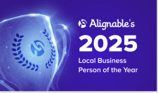 Logo for Alignable's Local Business Person of the Year