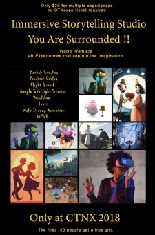 Immersive Storytelling Studio at CTN animation eXpo