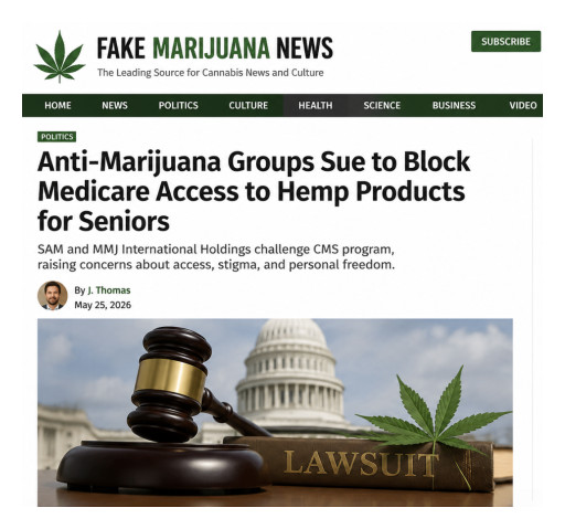 MMJ International Holdings Rejects "Anti-Marijuana" Label, Defends Science Based Standards for Cannabinoid Medicines