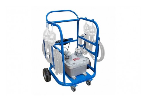 Larson Electronics Releases Explosion Proof Rechargeable Battery Pack, 240V, 25A, (2) 50A SLA Batteries