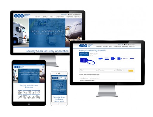 Cambridge Security Seals Launches Brand New Website