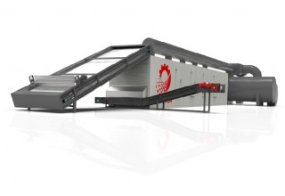 Hemp Continuous Belt Dryer by Triminator