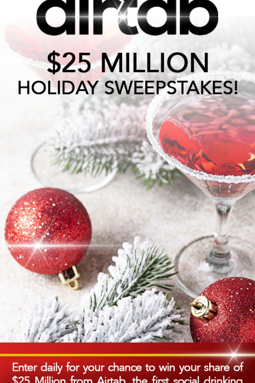 AirTab Launches the Largest Holiday Contest in History to Benefit the National Restaurant Association Educational Fund to Support the #saveourbars&restaurants Movement