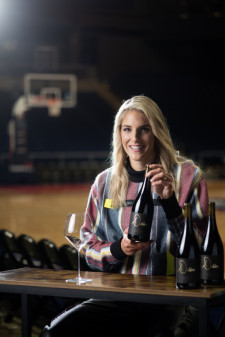 Elena Delle Donne With Deldon Wine