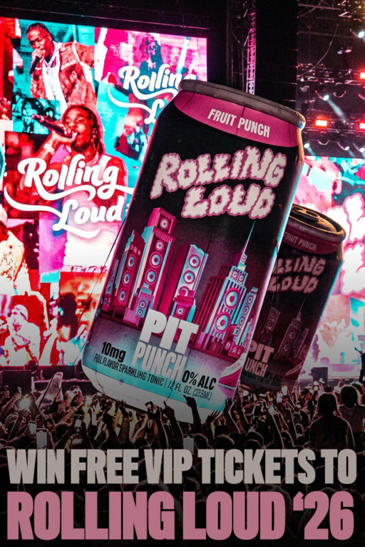 Rolling Loud's Pit Punch Launches "Scan the Can" Sweepstakes - Win a VIP Flyaway to the Rolling Loud 2026 Festival in Orlando, FL