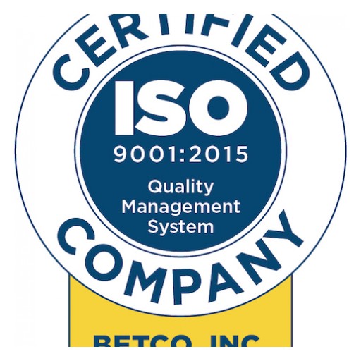 Self-Storage Building Manufacturer BETCO Earns ISO 9001:2015 Quality Management System Certification