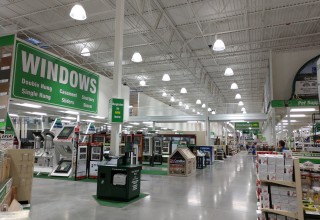 LED Lighting for Big Box Warehouse Applications