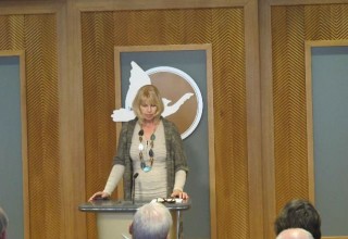 Director of Public Affairs of the Church of Scientology Amsterdam presented the human rights education initiative the Church supports.