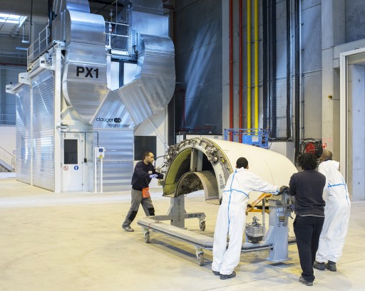 DriSteem High-Pressure System Controls Humidity and Heat  in Commercial Aircraft Paint Booths
