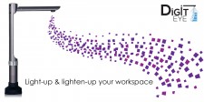 DigitEYE Desk Lamp, Document Scanner and Document Management Software