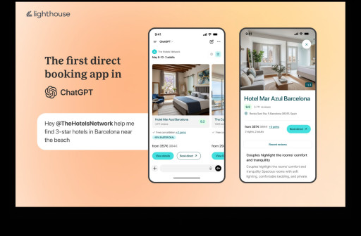 The First Direct Booking App for Hotels Launches in ChatGPT, Powered by Lighthouse