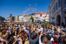On Saturday, May 27,  thousands of overjoyed Scientologists gather in central Copenhagen where the city's most famous squares converge, to celebrate the triumphant grand opening of the new Church of Scientology Denmark.