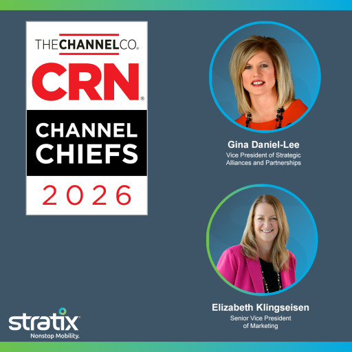 Two Stratix Corporation Leaders Honored on CRN's 2026 Channel Chiefs List