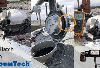 oleumtech thief hatch switch installation photo