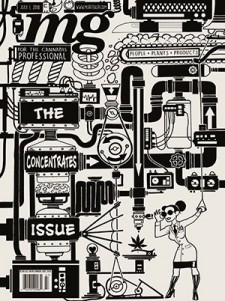 J.J. Kirby's cover for mg's July 2018 Issue