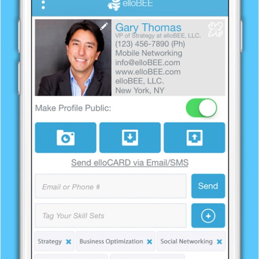 elloBEE Stirs Up Professional Networking