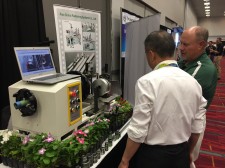 Mr. Jim Zhou Guiding Customers About the Products