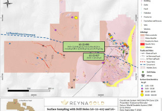 Reyna Gold Corp, Wednesday, September 7, 2022, Press release picture