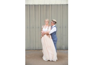 Lila McCann and wife