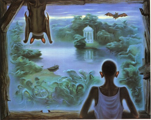 'The Herald of War - The World Upside Down' by Vladimir Kush