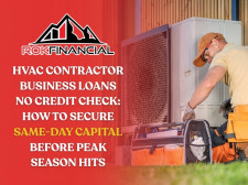 HVAC Contractor Business Loans No Credit Check