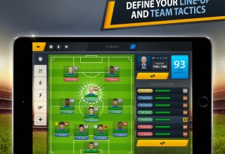 Define your line-up and team tactics